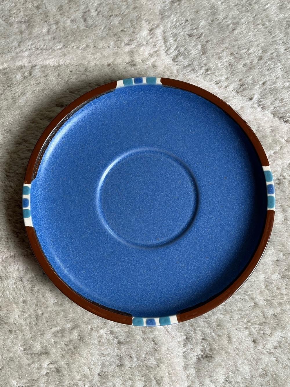 Dansk Mesa Sky Blue Saucer Plate